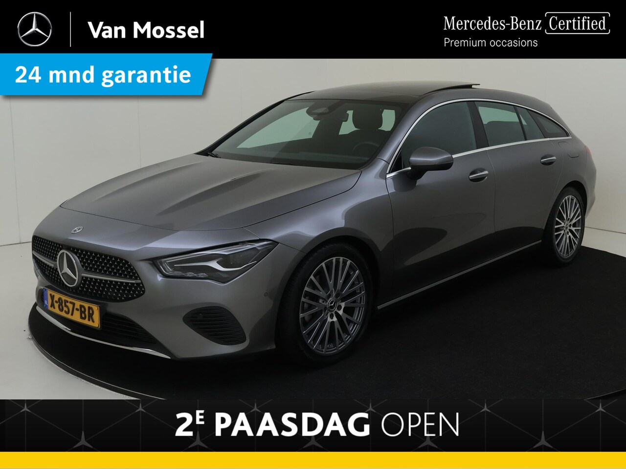 Mercedes-Benz CLA-klasse Shooting Brake - 180 Luxury Line / Panorama dak / Parkeercamera / Stoelverwarming / - AutoWereld.nl