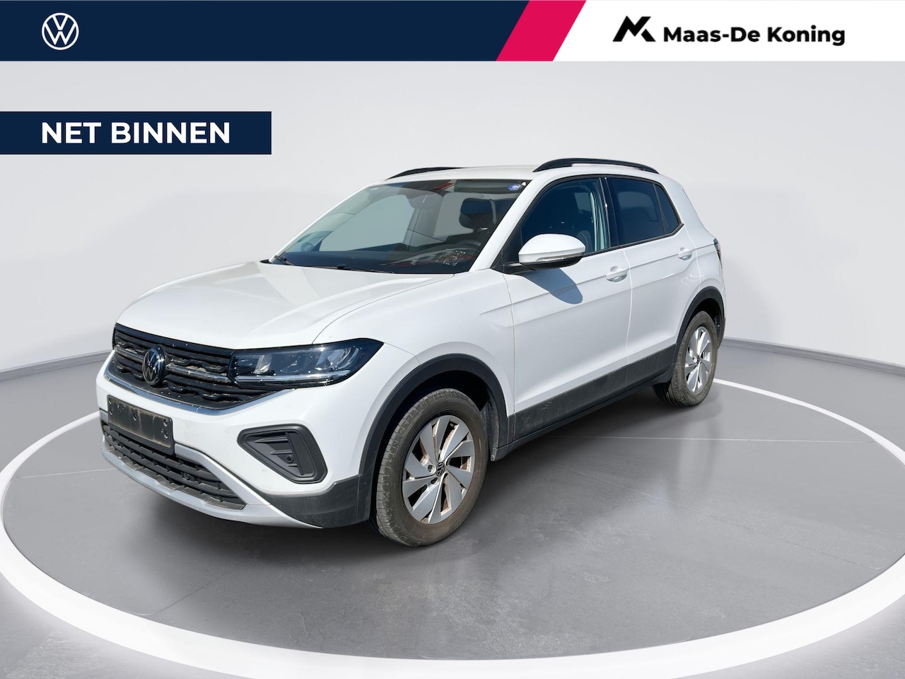 Volkswagen T-Cross - 1.0 TSI 95pk Life Edition · Apple/Android Car Play · ACC · Clima · DAB · P-Sensoren · 16"V - AutoWereld.nl