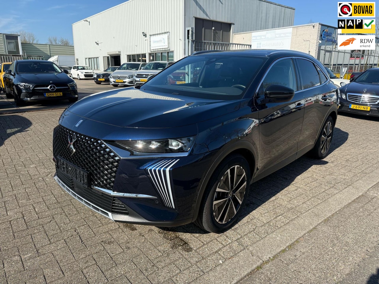 DS 7 - E-Tense 300 4x4 Rivoli, Pano, Leder, 12 mnd Garantie - AutoWereld.nl