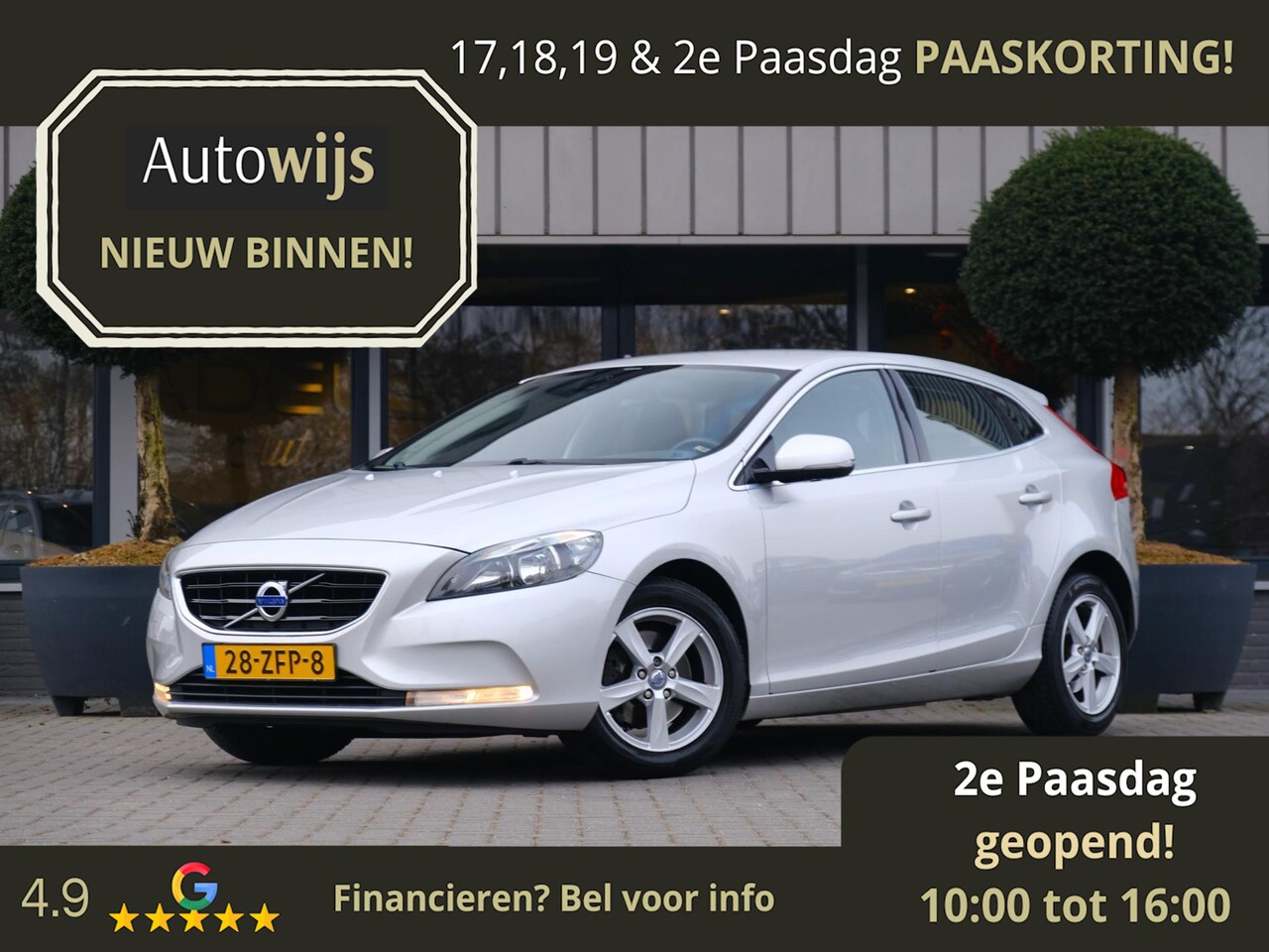 Volvo V40 - 1.6 T3 Momentum|Navi|Camera|NL AUTO|GOED ONDERHOUDEN - AutoWereld.nl