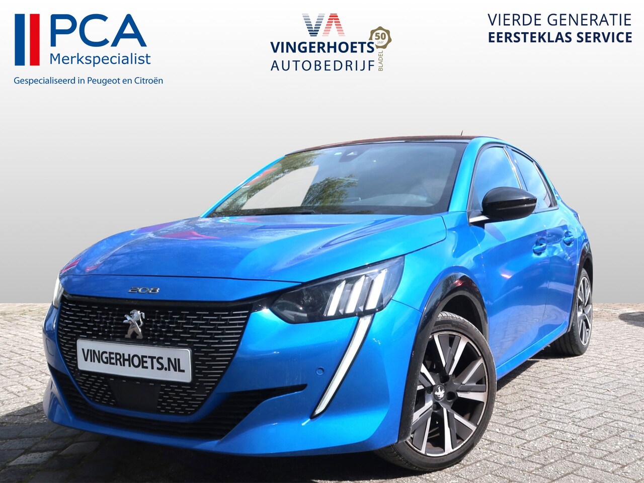 Peugeot 208 - 100 Pk Benzine *** Zeer sportieve GT-Line *** Navigatie * Zwart Lederen Interieur * Stoele - AutoWereld.nl