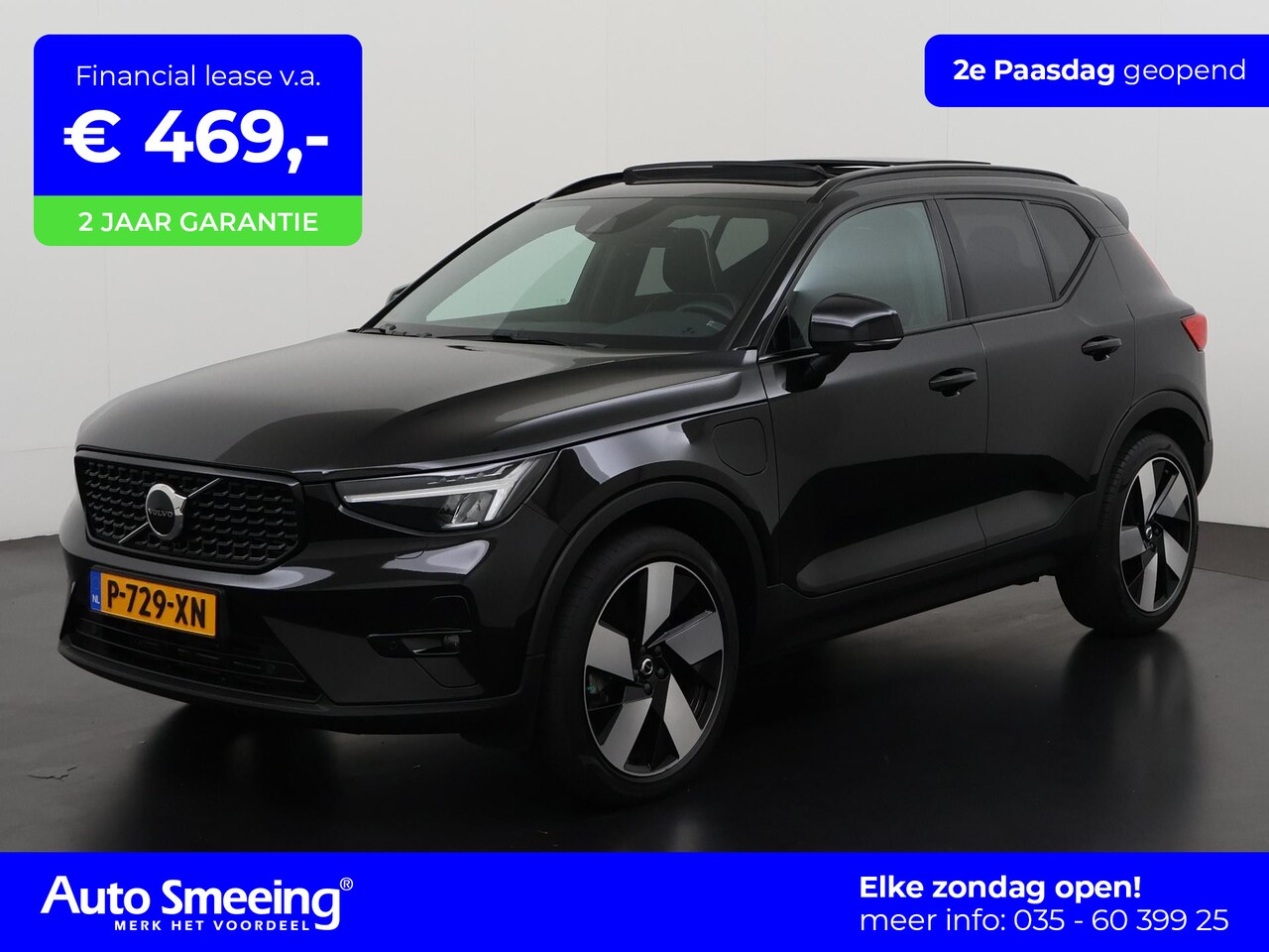 Volvo XC40 - 1.5 T4 Plug-in hybrid Ultimate Dark | Facelift | Panoramadak | Zondag Open! - AutoWereld.nl