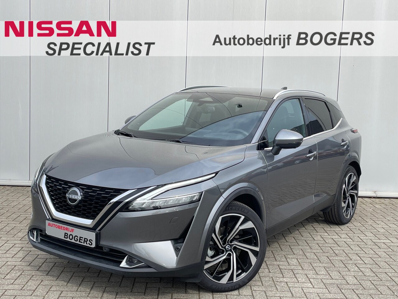 Nissan Qashqai - 1.3 MHEV Tekna Plus Automaat Navigatie, Panoramadak, Leder, 20"Lm, Pro-Pilot, LED, 360 Cam - AutoWereld.nl