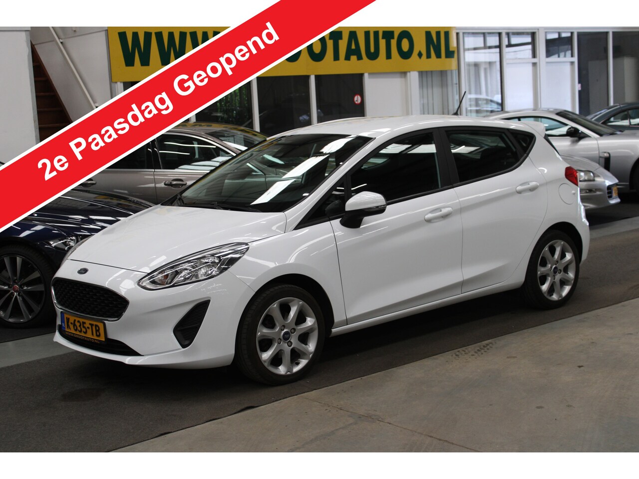Ford Fiesta - 1.1 Trend Airco, Cruise control, Cruise control, Trekhaak - AutoWereld.nl
