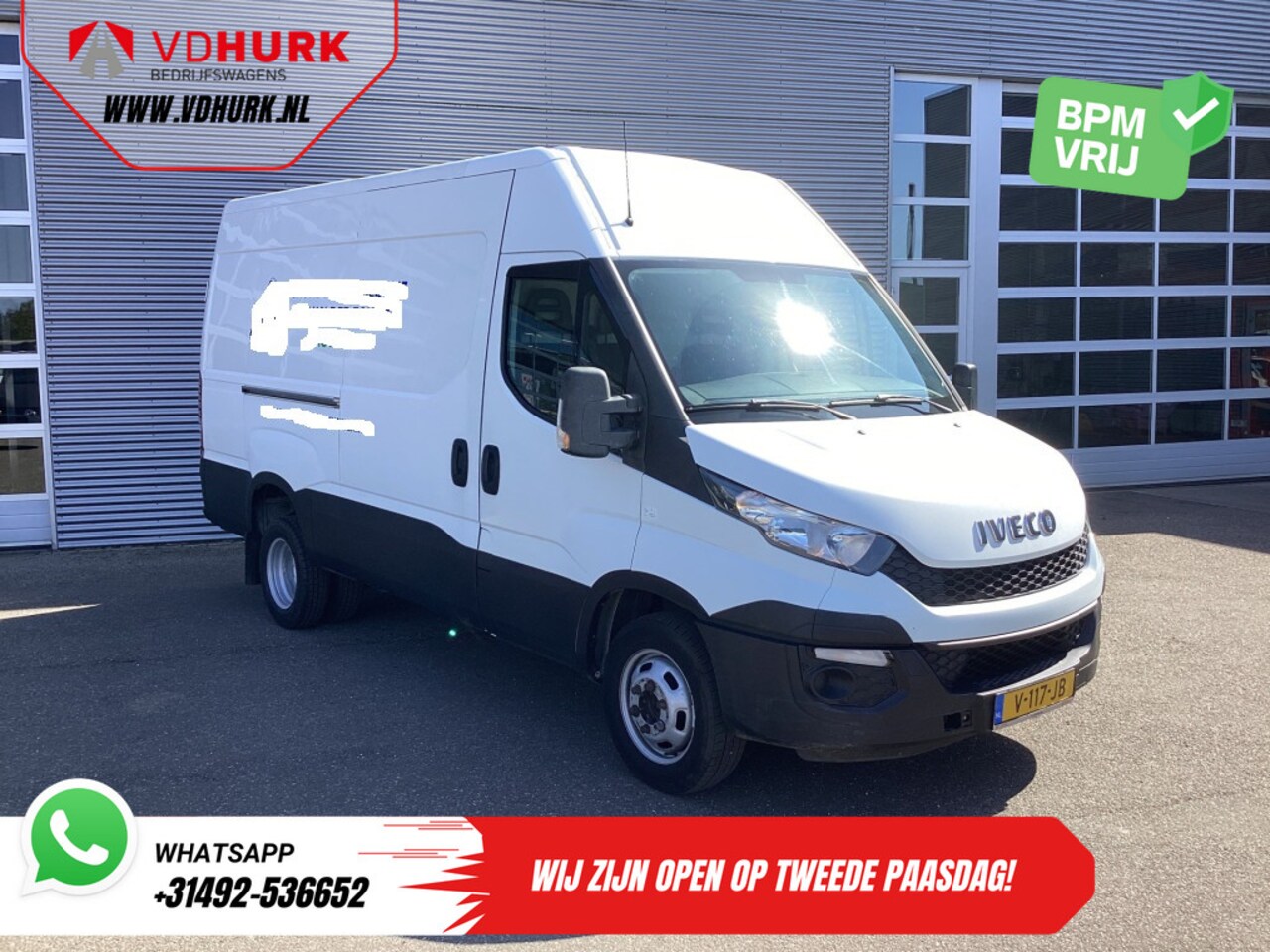 Iveco Daily - 35C13V 2.3 352 H2 BPM VRIJ! Dubbel lucht/ 3.5t Trekverm./ Airco/ 3 Persoons/ Gev. Stoel/ T - AutoWereld.nl