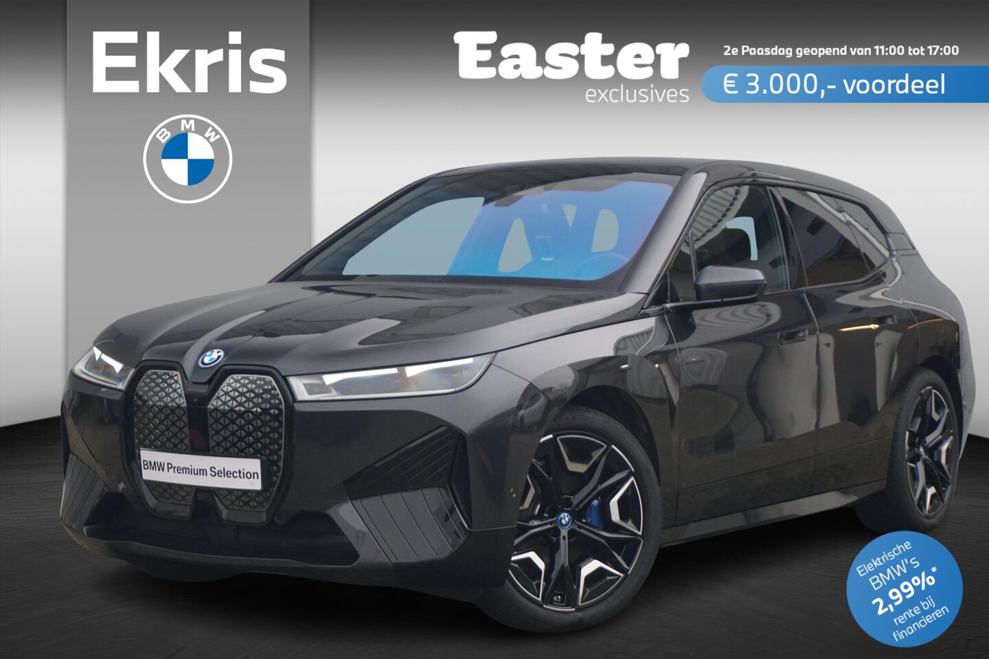 BMW iX - xDrive40 Sportpakket 22'' / Soft Close / Warmte Comfortpakket / Harman Kardon | Easter - AutoWereld.nl