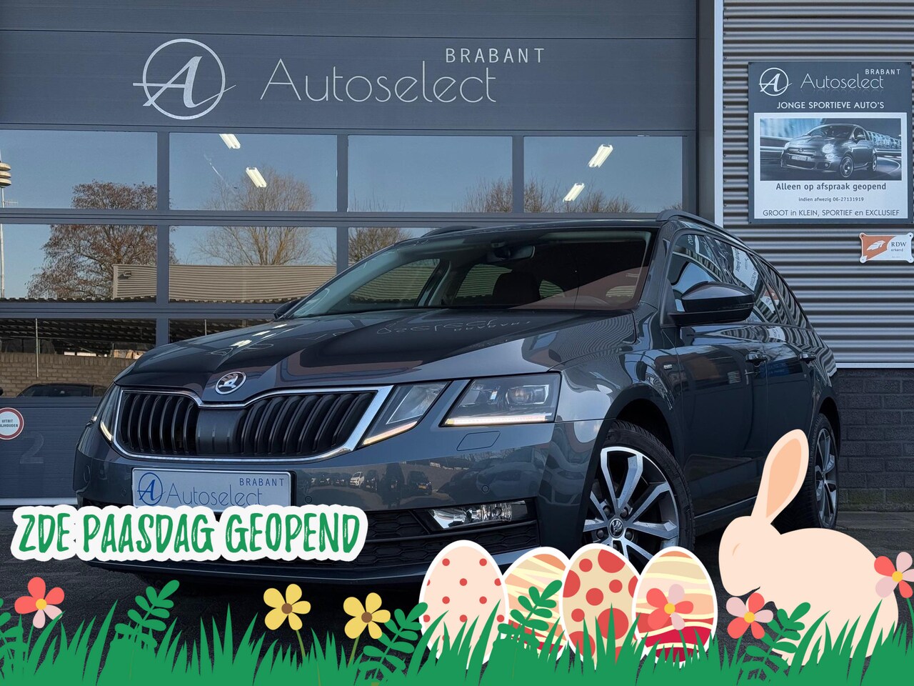 Skoda Octavia Combi - 1.0 TSI Greentech Style DSG CarPlay LED - AutoWereld.nl