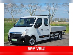Opel Movano - 2.3 CDTI L3 DC open laadbak, HIAB 029 KRAAN, airco, navi, NAP
