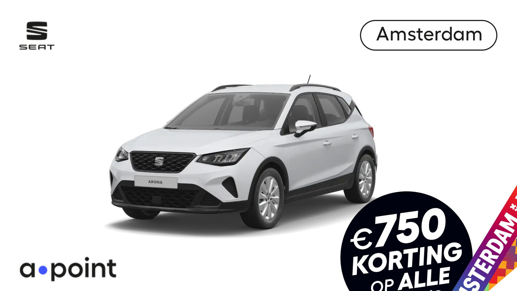 Seat Arona - Style 1.0 TSI 95 pk 5 versn. Hand Seat Arona Style 1.0 70 kW / 95 pk EcoTSI SUV 5 versn. H - AutoWereld.nl