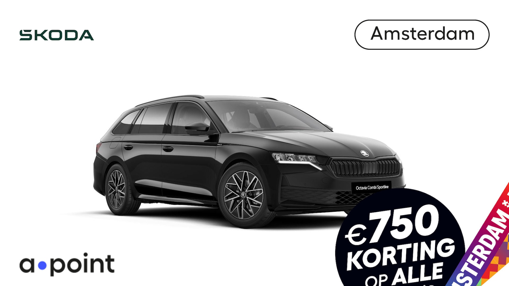 Skoda Octavia Combi - FL Sportline Business m-HEV 1.5 TSI 150 pk 7 versn. DSG - AutoWereld.nl