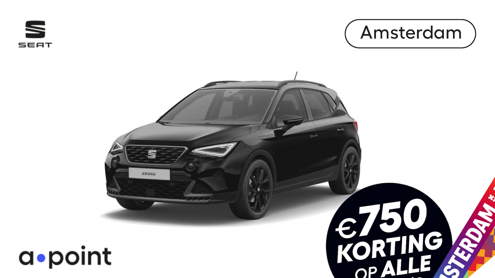 Seat Arona - FR Business Connect 1.0 TSI 95 pk 5 versn. Hand | Black pack - AutoWereld.nl