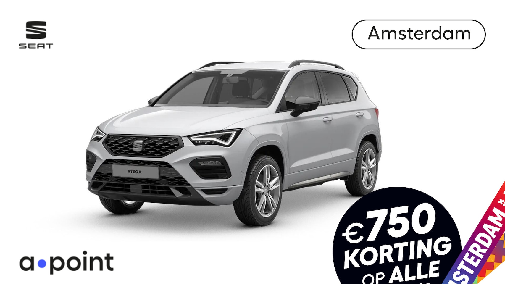 Seat Ateca - FR Business Intense 1.5 TSI 150 pk 7 versn. DSG | Safe & driving pack XL | 18 inch lichtme - AutoWereld.nl