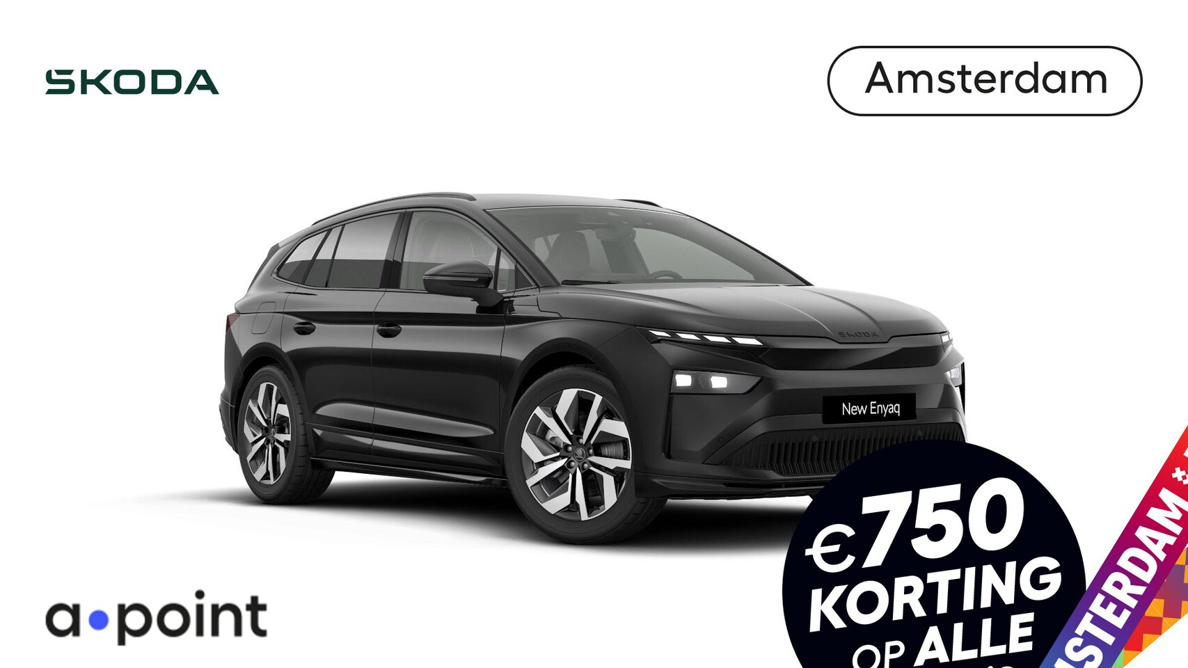 Skoda Enyaq iV - 85 Sportline 286 pk - AutoWereld.nl