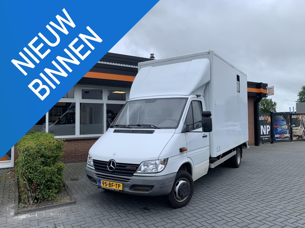 Mercedes-Benz Sprinter - 411 CDI 2.2 402 |Dubbellucht!|Paardentransport!|NWE APK!|INCL BTW!| - AutoWereld.nl