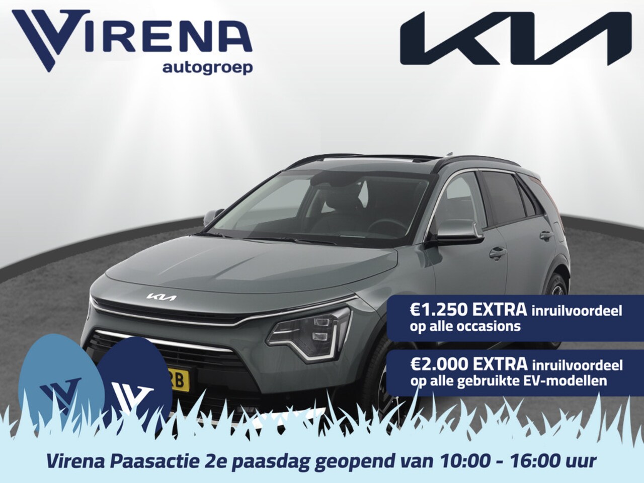 Kia Niro - 1.6 GDi Hybrid DynamicPlusLine - Schuif/kanteldak - Adaptief Cruise Control - Stoel/Stuurv - AutoWereld.nl