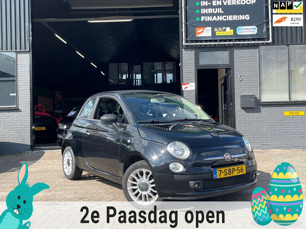 Fiat 500 C - 1.2 Lounge|Airco|APK|Elek.Ramen|Cabrio|Pano - AutoWereld.nl