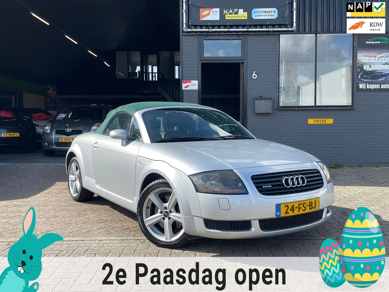 Audi TT Roadster - 1.8 5V Turbo Quattro|2e Eig|Airco|224PK|NAP - AutoWereld.nl