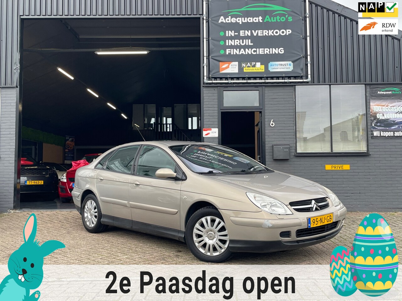Citroën C5 - 2.0-16V Exclusive|Airco|AUT|Leder|Cruise|NAP|APK - AutoWereld.nl