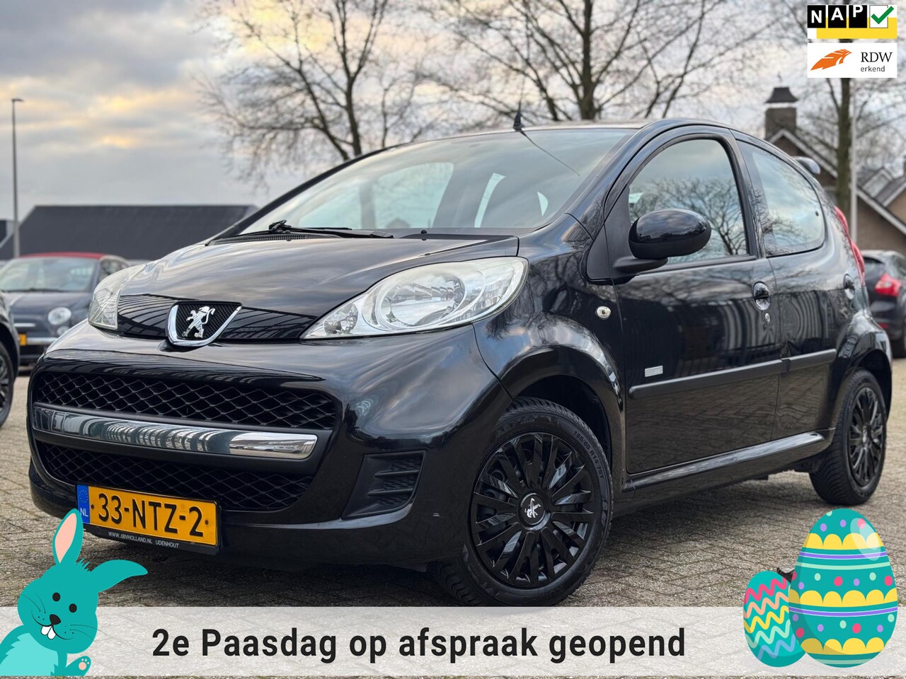 Peugeot 107 - 1.0-12V Millesim 200 AIRCO SPOILER BLACK EDITION APK 03-2026 NAP - AutoWereld.nl