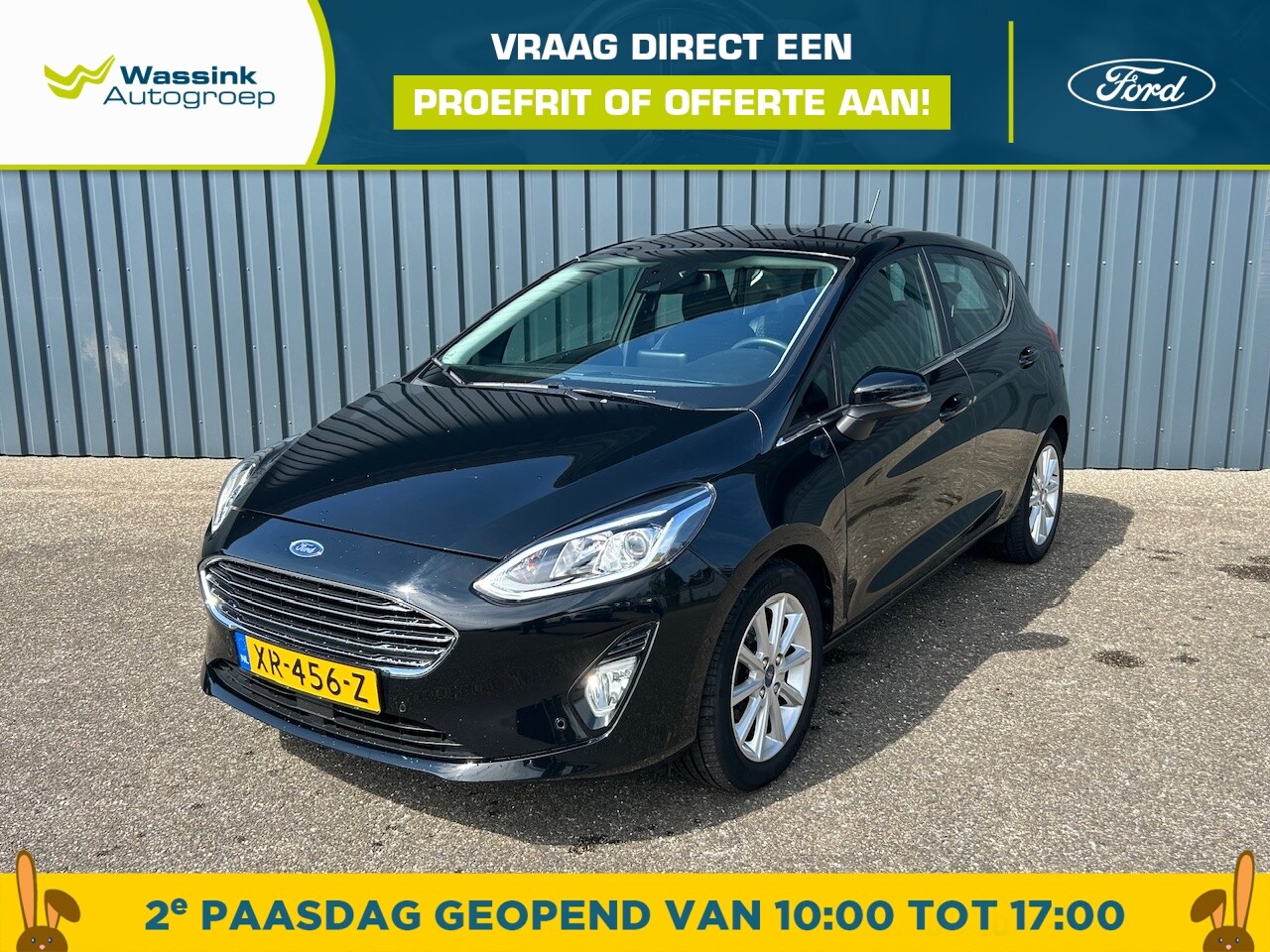 Ford Fiesta - 1.0 EcoBoost 100pk 5dr Titanium I Cruise I Navigatie I Airco I Carplay I - AutoWereld.nl