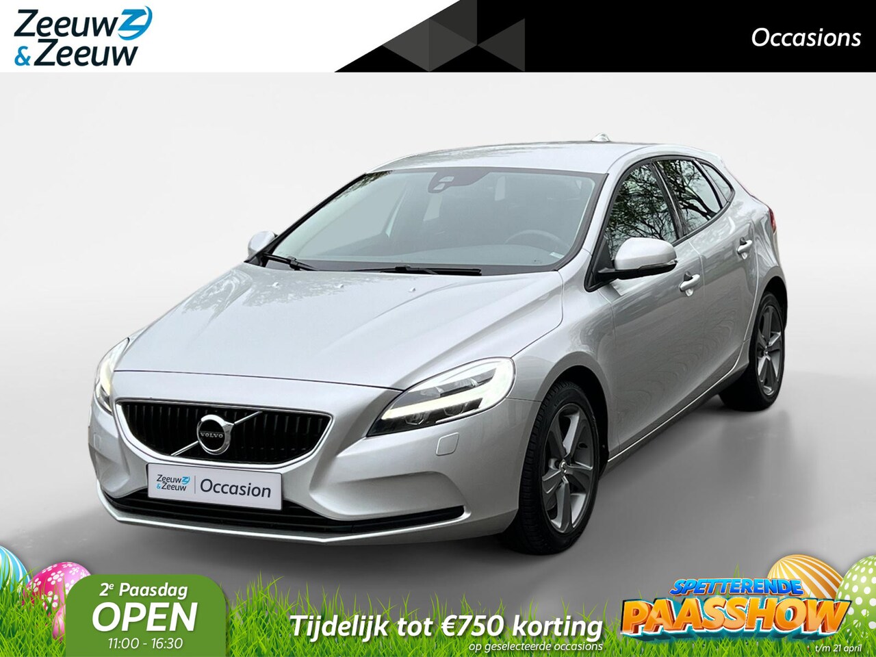 Volvo V40 - 1.5 T3 Nordic+ | AUTOMAAT | TREKHAAK | STOELVERWARMING | ALL SEASON | - AutoWereld.nl