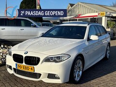 BMW 5-serie Touring - 525D 2012 6-Cilinder Wit M-pakket Pano