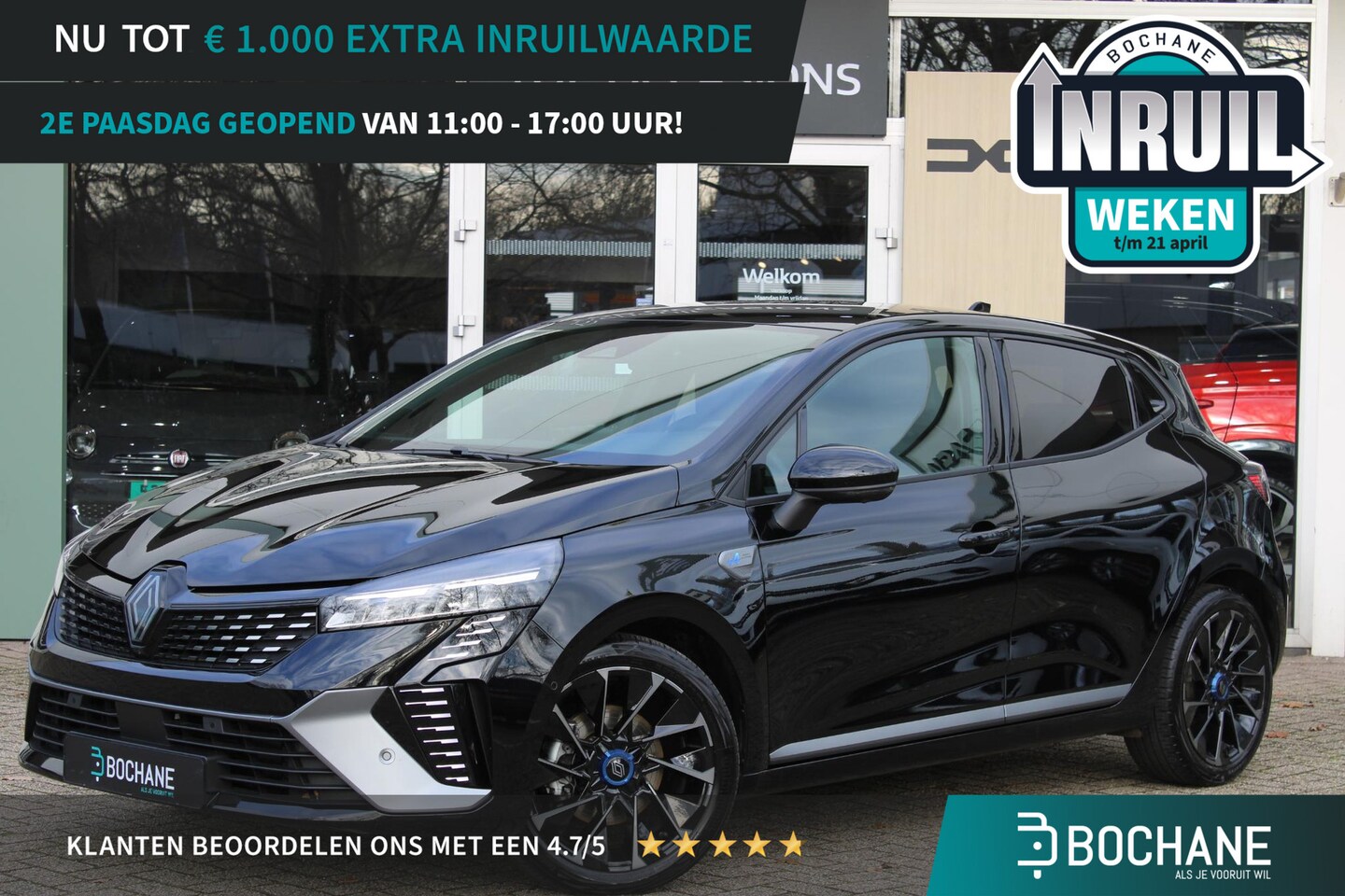 Renault Clio - 1.6 E-Tech Full Hybrid 145 Esprit Alpine | 360° Rondomzichtcamera - AutoWereld.nl