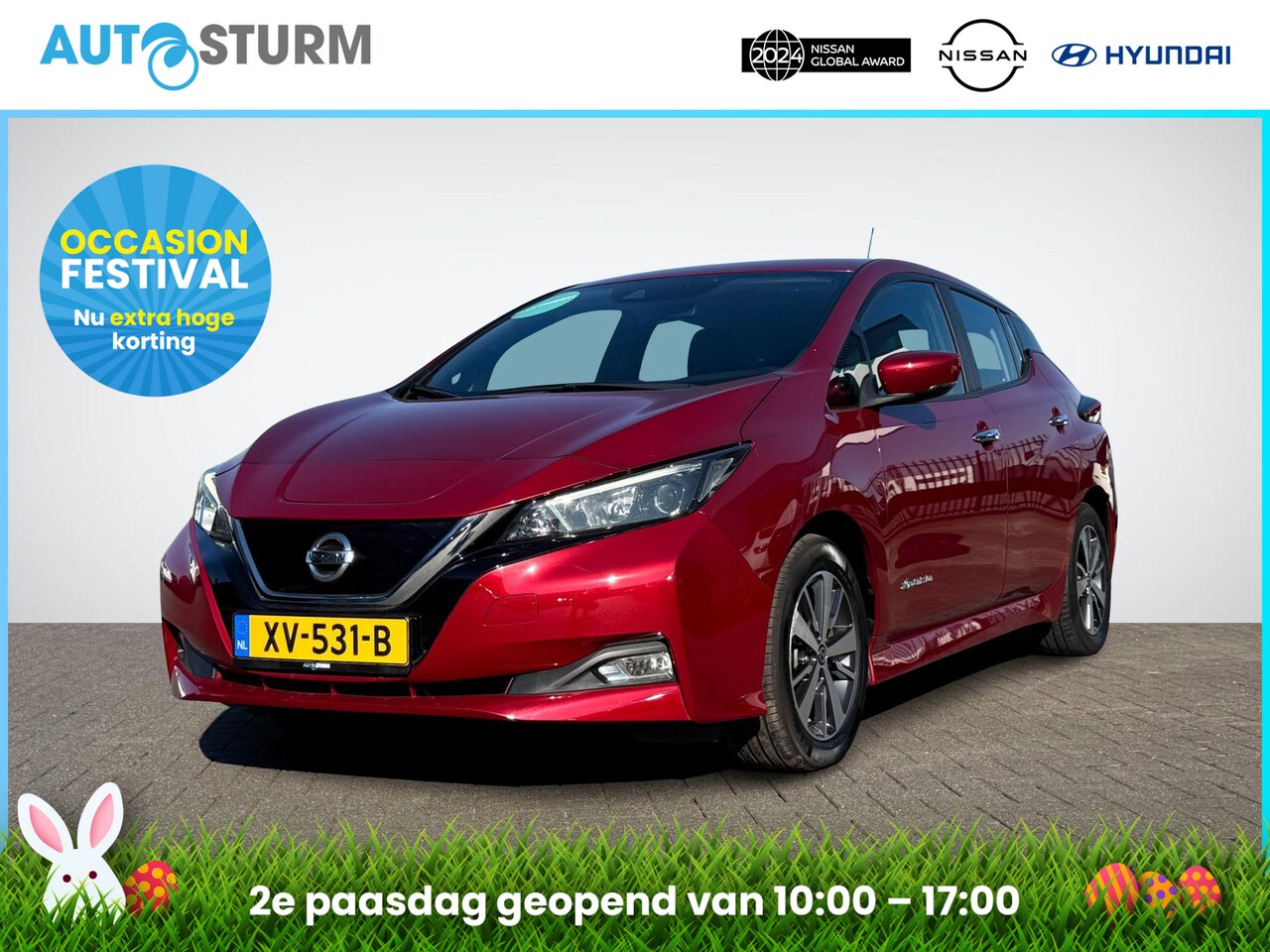 Nissan LEAF - Acenta 40 kWh | Navigatie | Camera | Stuur- + Stoelverwarming | Apple Carplay/Android Auto - AutoWereld.nl