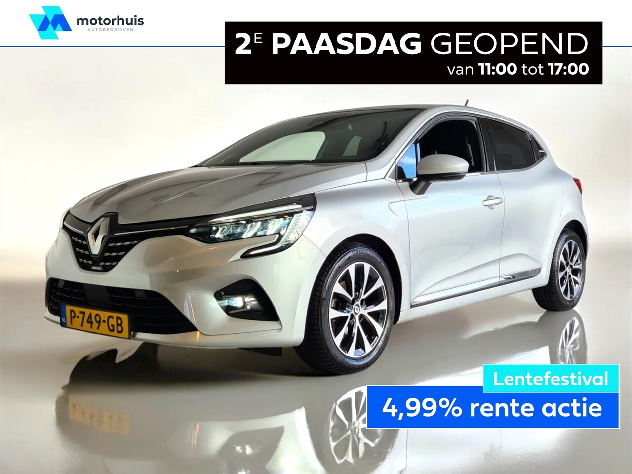 Renault Clio - 1.0 TCe 90pk Intens NAVI ECC CAMERA LED LMV - AutoWereld.nl