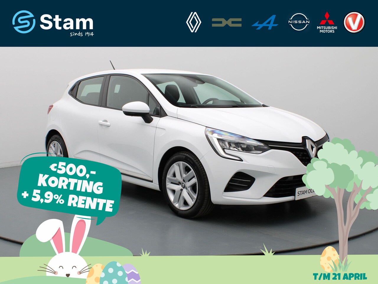 Renault Clio - TCe 100pk Zen Airco | Carplay | Cruise | Parksens. achter - AutoWereld.nl