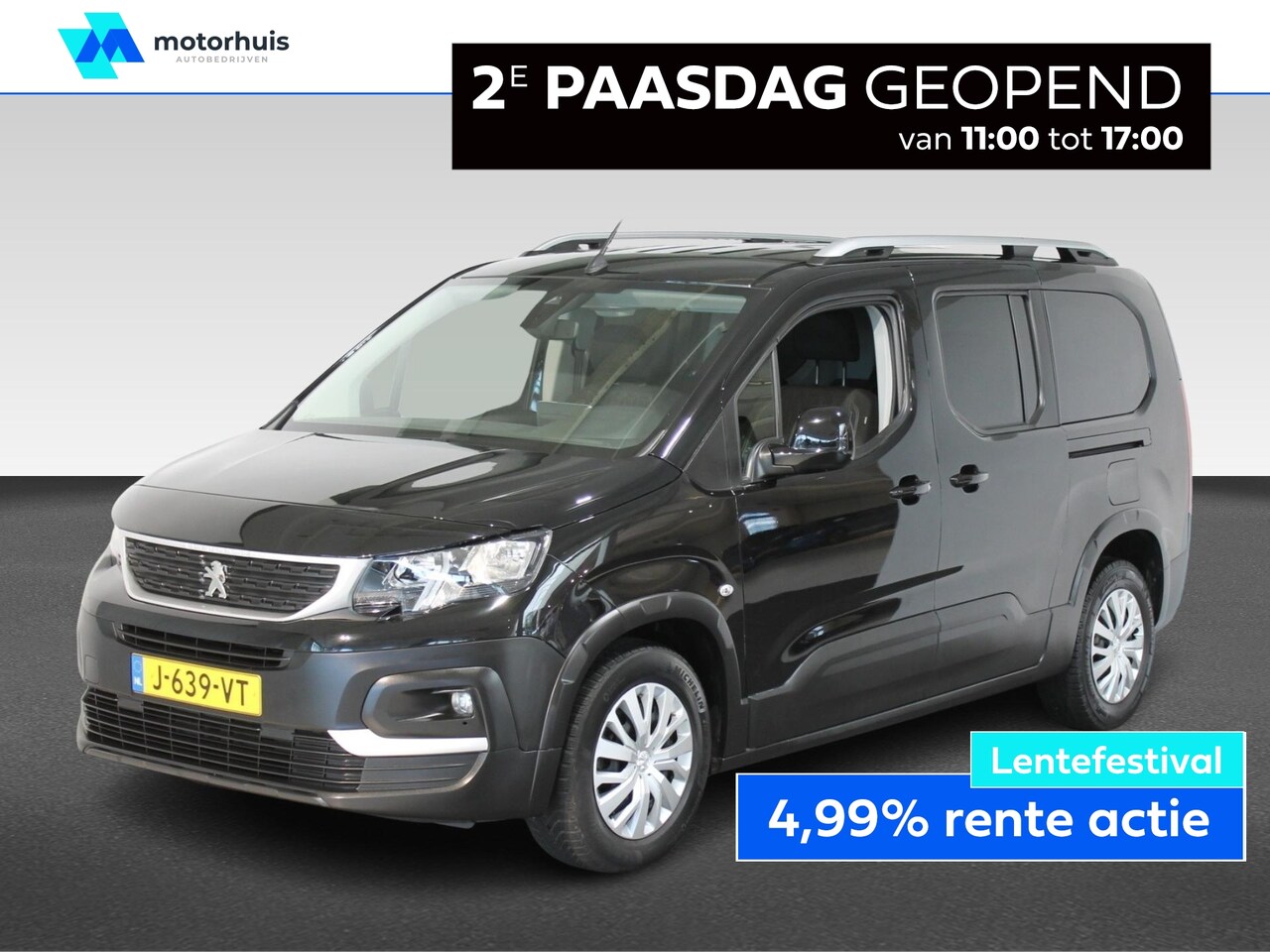 Peugeot Rifter Long - 1.2 PureTech 110pk 7pl Active - AutoWereld.nl