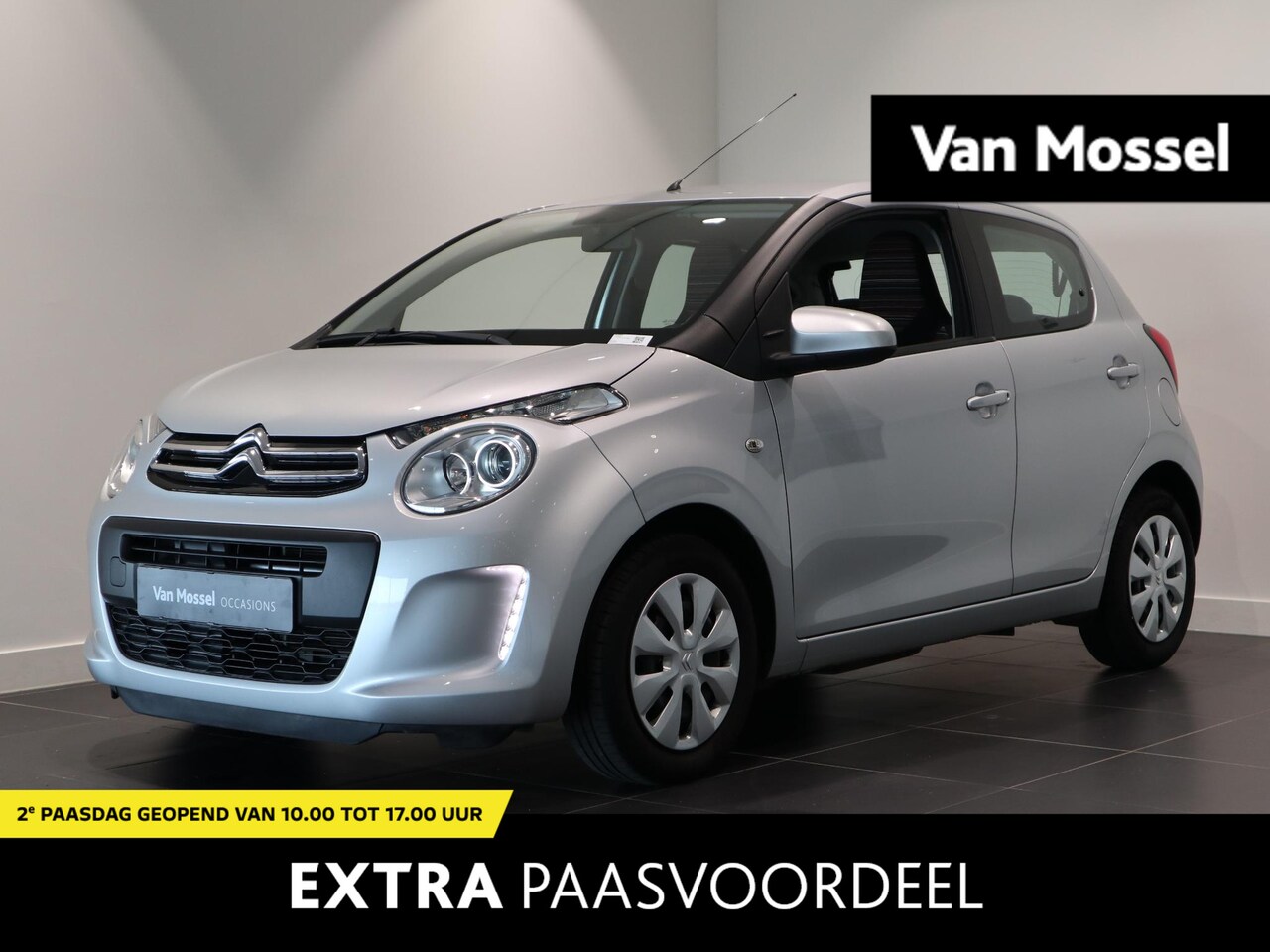 Citroën C1 - Feel - LEDEREN STUUR - SNELHEIDSBEGRENZER - AIRCO - AutoWereld.nl