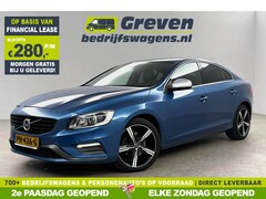 Volvo S60 - 1.5 T3 R-Design 153PK Automaat Clima LED Cruise Navi PDC 18''LMV Stoelverw
