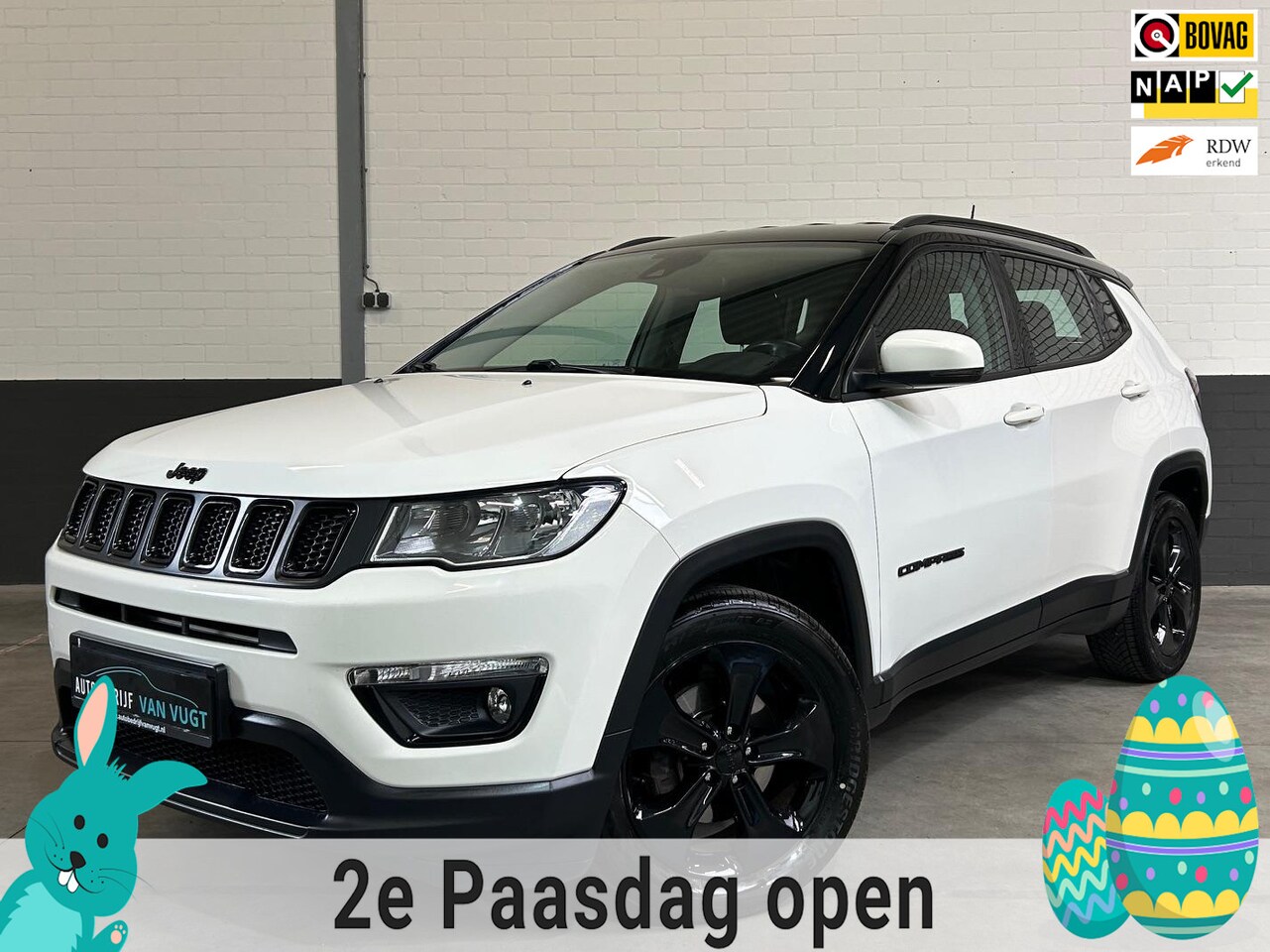 Jeep Compass - 1.4 Night Eagle, Apple - Android, Climate, pdc - AutoWereld.nl