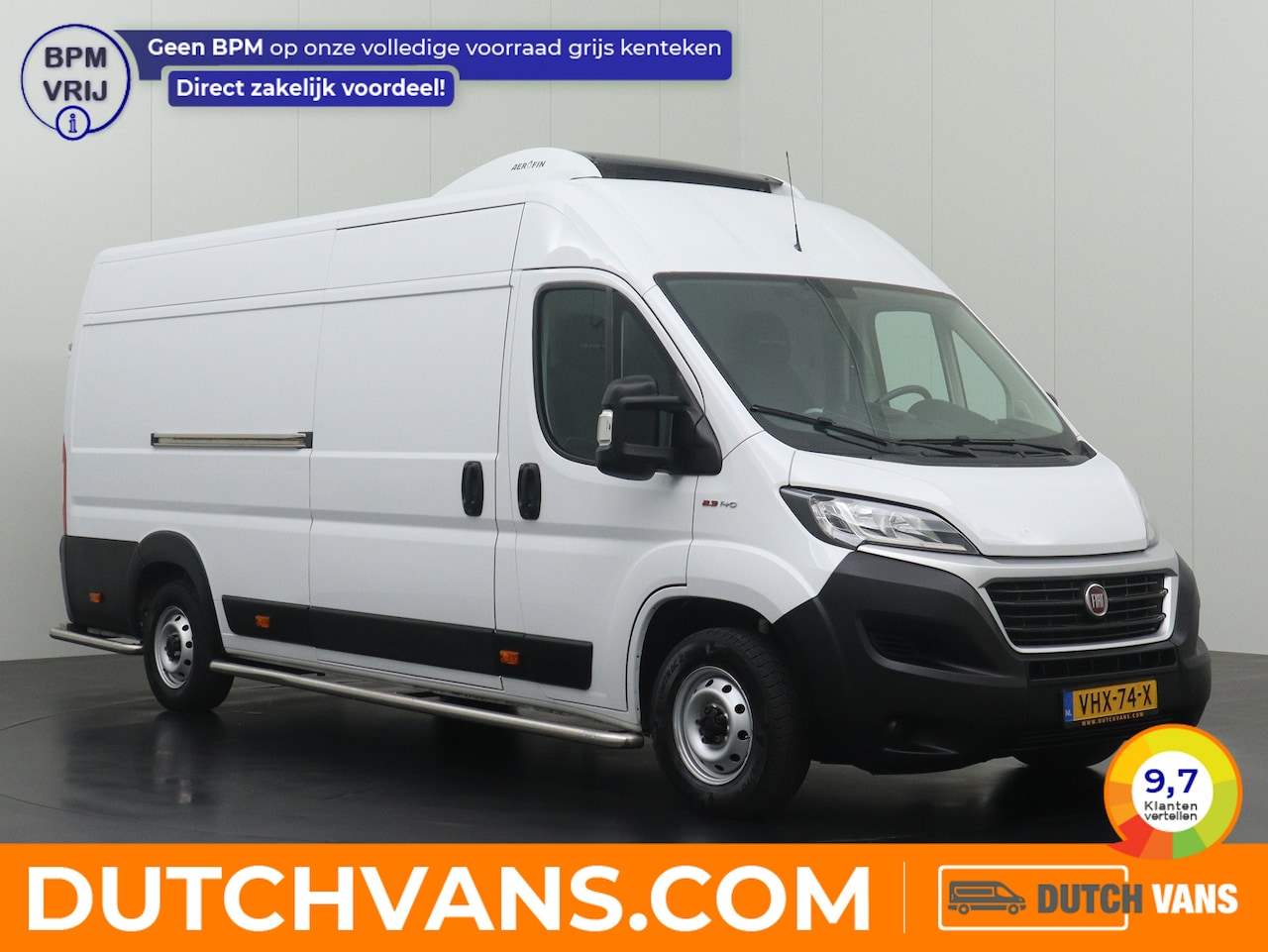 Fiat Ducato - 2.3MultiJet 140PK L4H2 Koel/Vriesauto | Navigatie | Camera | Airco | 3-Persoons - AutoWereld.nl