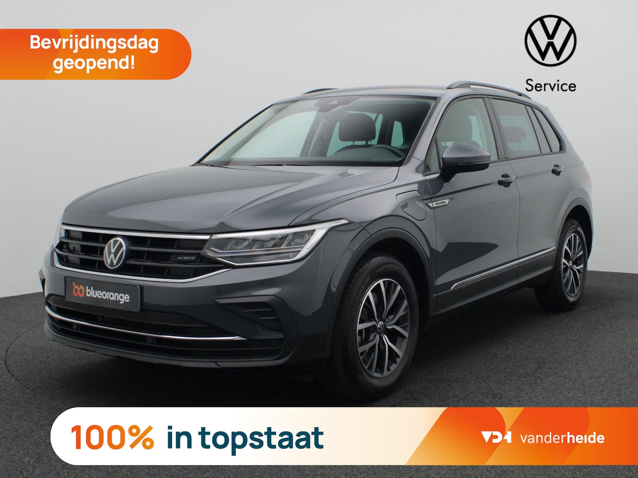 Volkswagen Tiguan - 1.4 TSI eHybrid Life Business 245PK DSG full led, adaptive cruise, achteruitrijcamera, ele - AutoWereld.nl