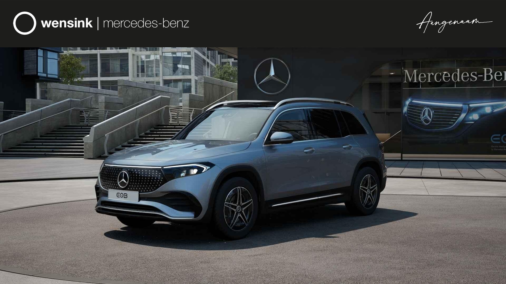 Mercedes-Benz EQB - 250+ AMG Line 71 kWh | Panoramadak | Elektrisch wegklapbare trekhaak | DISTRONIC | Achteru - AutoWereld.nl