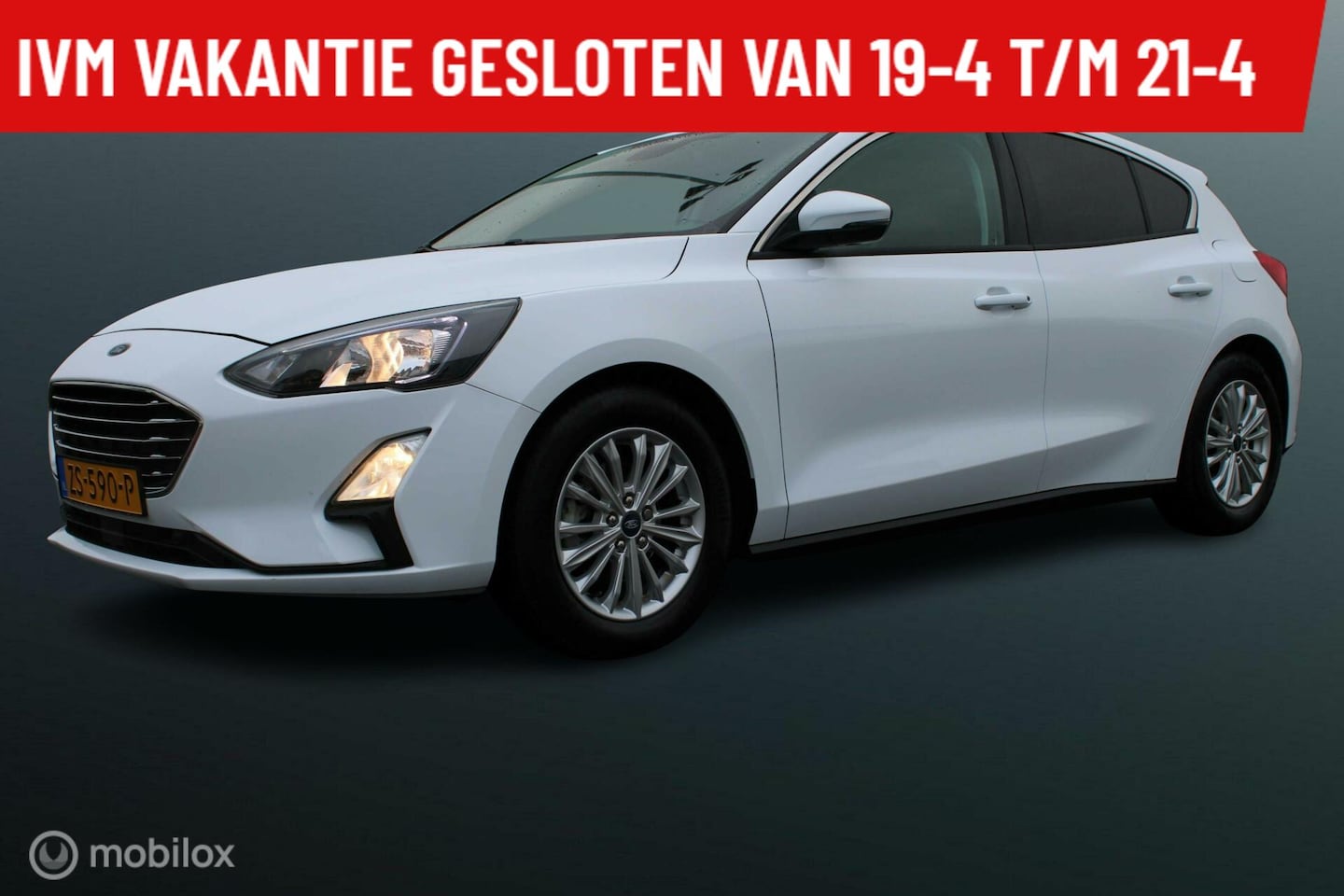Ford Focus - 1.0 EcoBoost Titanium Business 1.0 EcoBoost 125 PK Titanium Business, Trekhaak, Clima, Donker glas, App connect, Cruise, - AutoWereld.nl