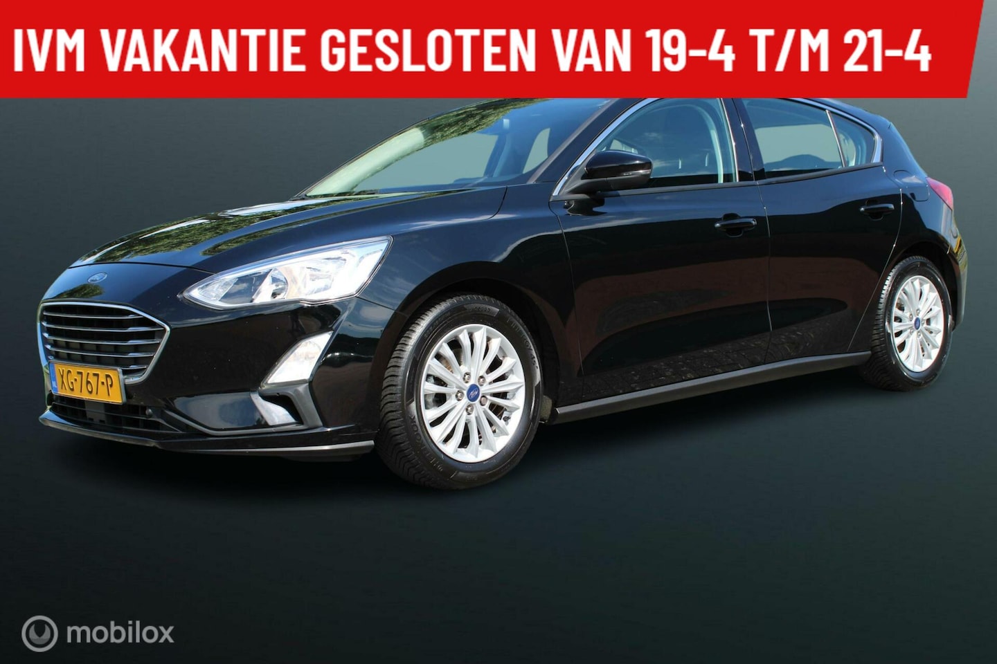 Ford Focus - 1.0 EcoBoost Titanium Business 1.0 EcoBoost 125 PK Titanium Business, Navi, App connect, Cruise, Clima, Pdc voor + achter - AutoWereld.nl