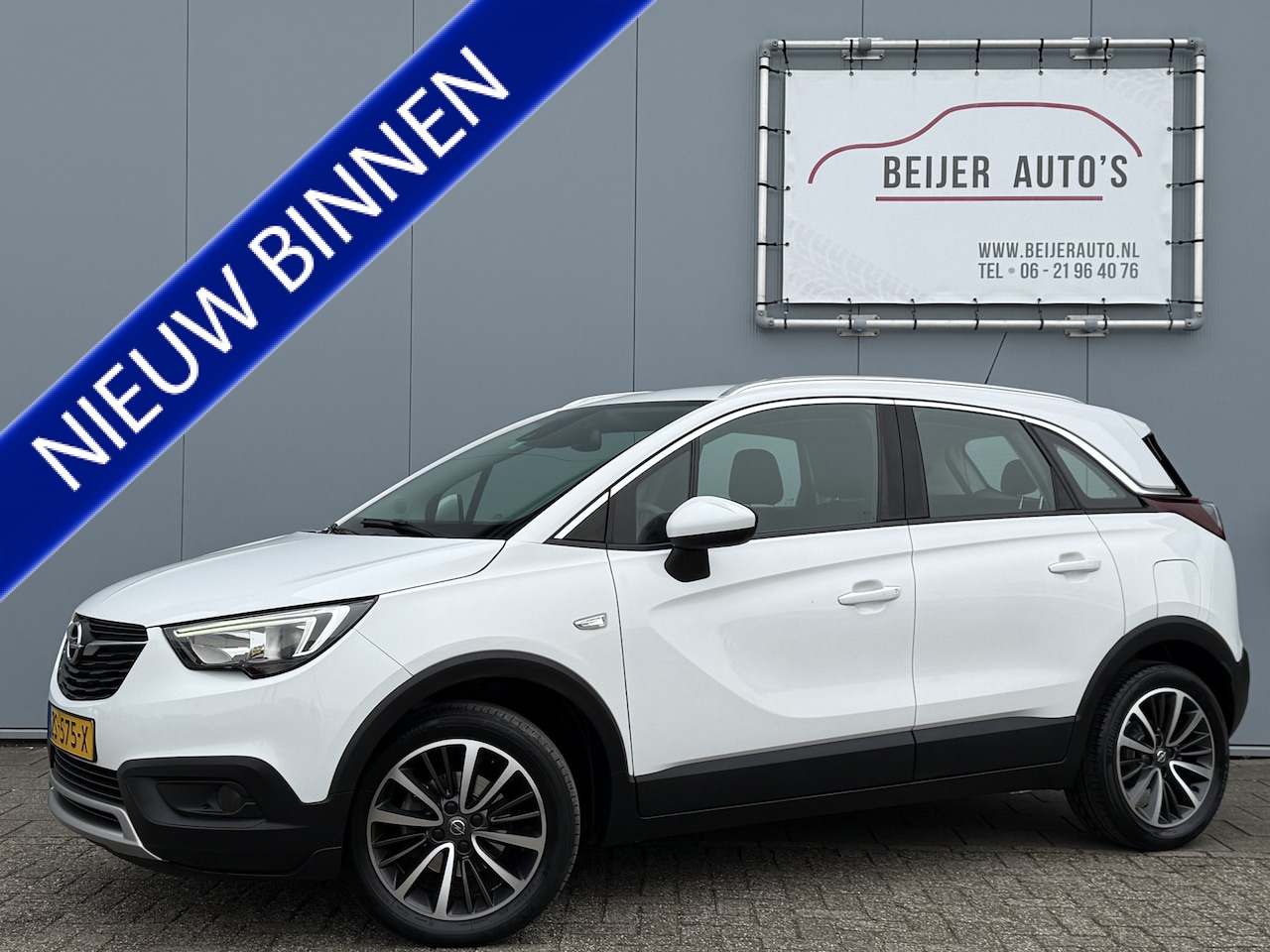 Opel Crossland X - 1.2 Turbo Innovation Automaat Dealer onderhouden. - AutoWereld.nl
