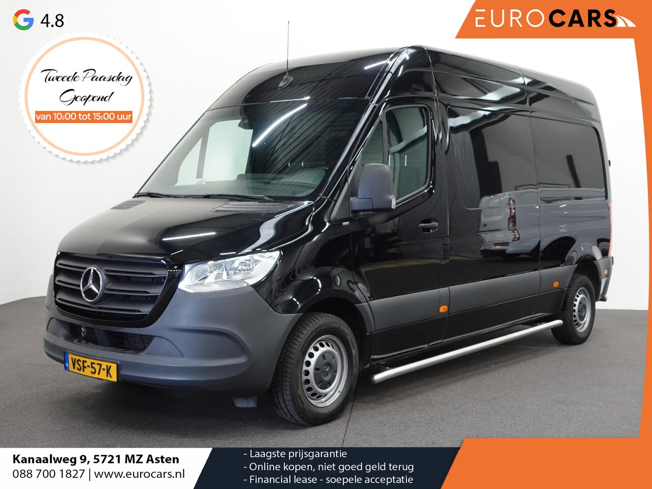 Mercedes-Benz Sprinter - L2H2 Automaat Airco Cruise Navi Camera Parkeersensoren Sidebars Carplay - AutoWereld.nl