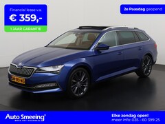 Skoda Superb Combi - 1.4 TSI iV Style | Panoramadak | Leder | Trekhaak | Zondag Open