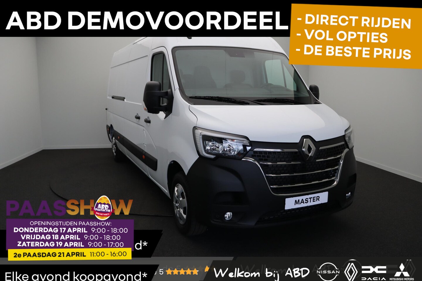 Renault Master - T35 2.3 dCi 135pk L3H2 Work Edition | Laadruimtebetimmering | Trekhaak | Vol opties! | - AutoWereld.nl