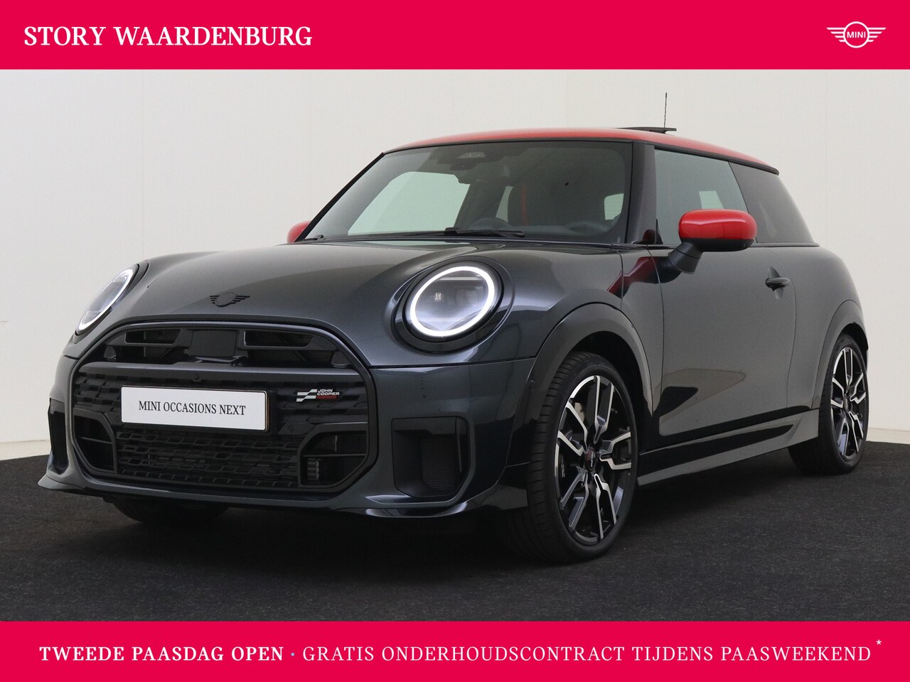 MINI Cooper - Hatchback C Automaat / JCW / Pakket XL / 18 inch JCW Lap Spoke 2-tone - AutoWereld.nl