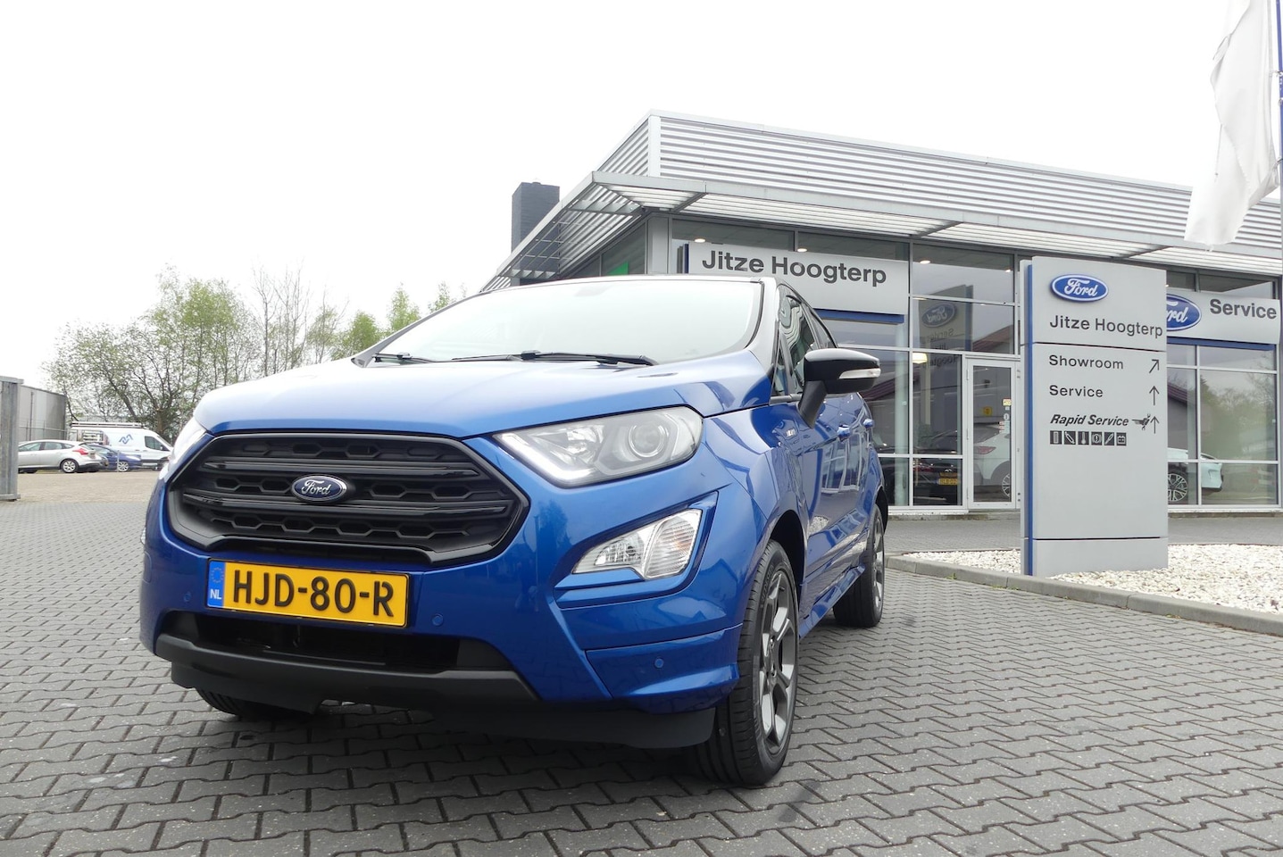 Ford EcoSport - 1.0 EcoBoost ST-Line Black NAVI.CAMERA.WINTERPACK.ZWART DAK.63853KM. - AutoWereld.nl