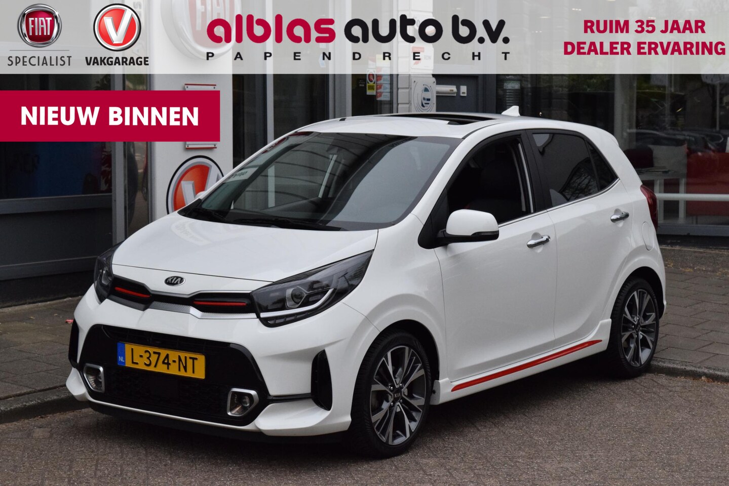 Kia Picanto - 100pk GT-Line 5p|Winterpack|Open dak! - AutoWereld.nl