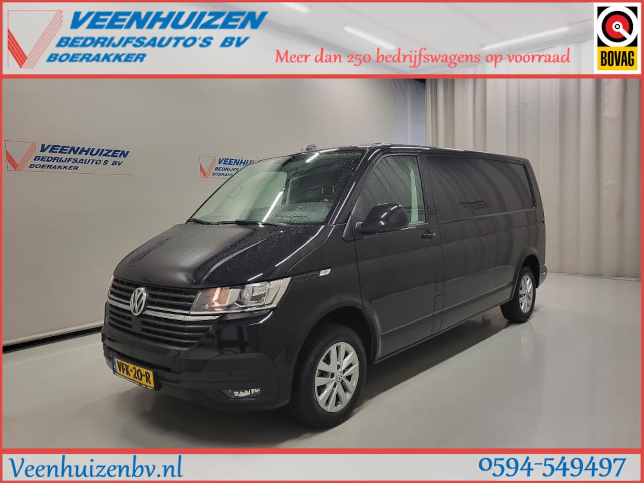 Volkswagen Transporter - 2.0TDI 150pk L2/H1 Automaat Euro 6! - AutoWereld.nl
