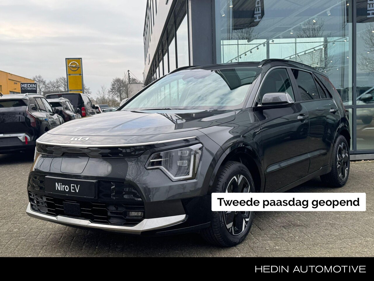 Kia Niro EV - DynamicPlusLine 64.8 kWh | OPEN DAK | NAVIGATIE | CAMERA | LEDER | AD. CRUISE | LED | EL. - AutoWereld.nl