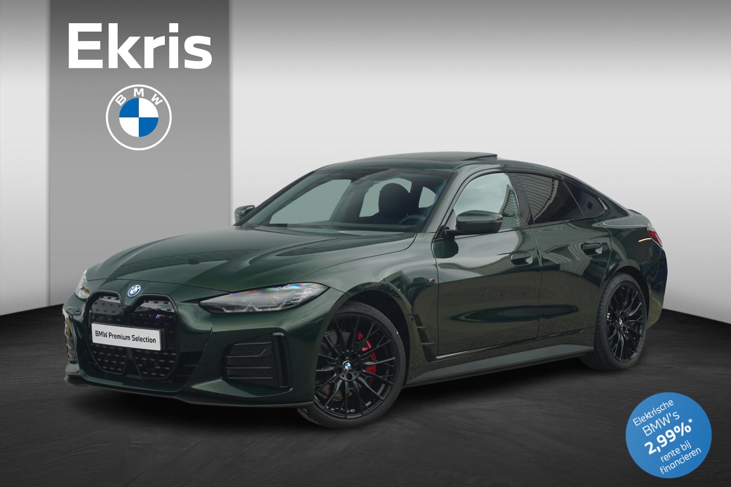 BMW i4 - eDrive35 M Sport Pro / M Performance Parts / Harman Kardon / Schuif- Kanteldak / Comfort A - AutoWereld.nl