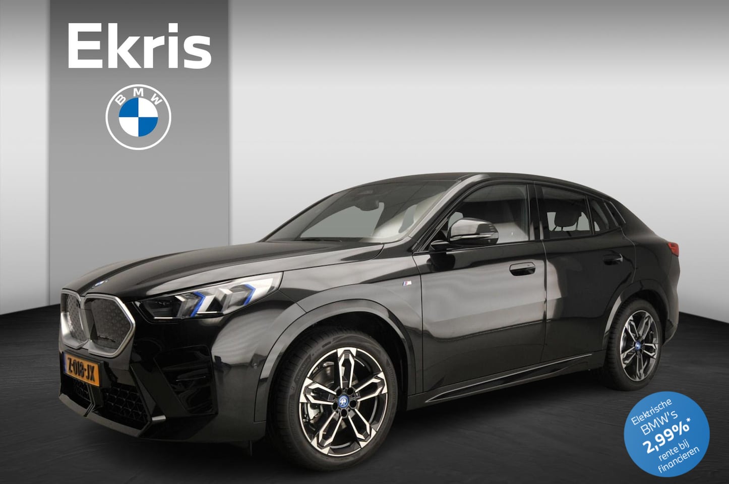 BMW iX2 - xDrive30 M-Sportpakket | LED | Leder | HUD | Schuifdak | Elektr. zetels | Keyles go | DAB - AutoWereld.nl